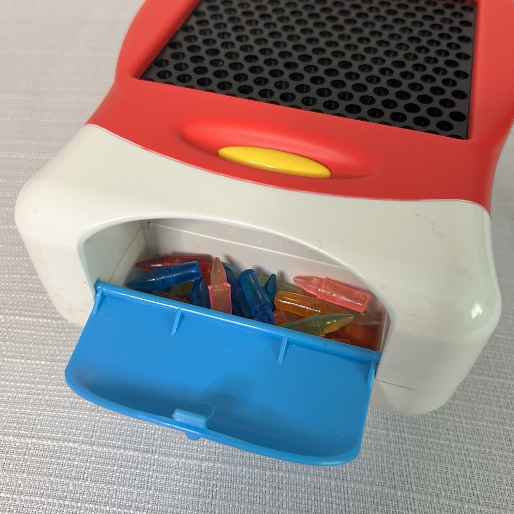 Hasbro‎ Travel Lite-Brite 2003 Portable Peg Set Tested Working Retro Toy - Picture 3 of 4